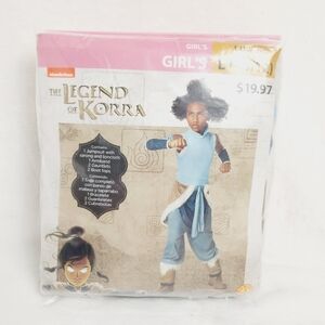 Nickelodeon The Legend Of Korra Halloween Costume Girls Size 10/12